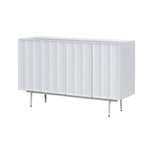Sideboard Wooden Cabinet with 4 Doors Suitable for Living Rooms