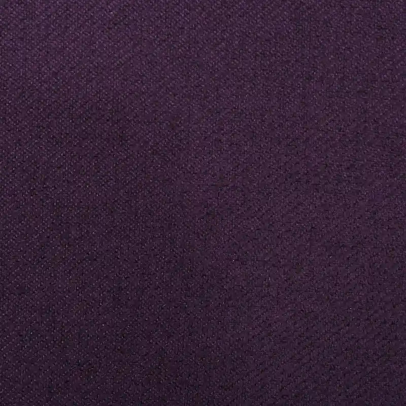 Purple Push Back Recliner with Copper Accents and Rolled Arms