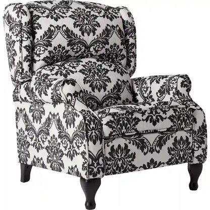 Simple Living Upholstered Wing Recliner