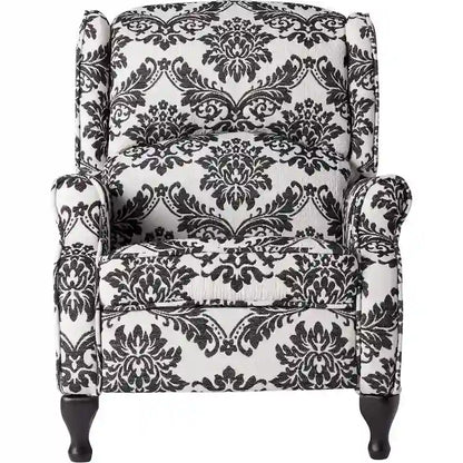 Simple Living Upholstered Wing Recliner