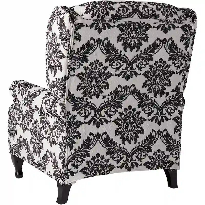 Simple Living Upholstered Wing Recliner