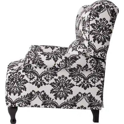 Simple Living Upholstered Wing Recliner