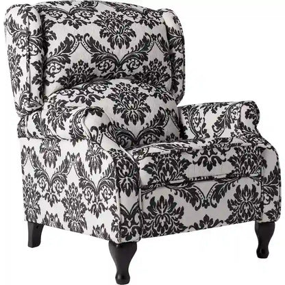 Simple Living Upholstered Wing Recliner