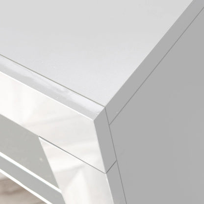 Sideboard Storage Cabinet High Gloss with LED Light