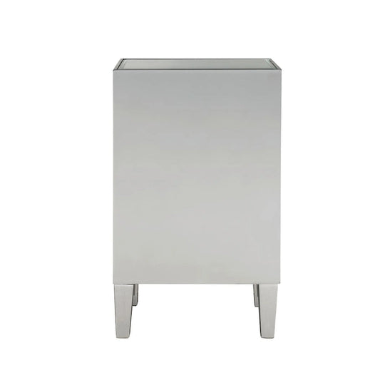 Reflexion Collection Rosa 18-inch Wide Mirrored 1-drawer Nightstand