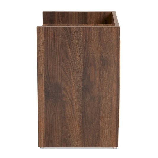 Hale Modern and Contemporary Wood 1-Door Nightstand