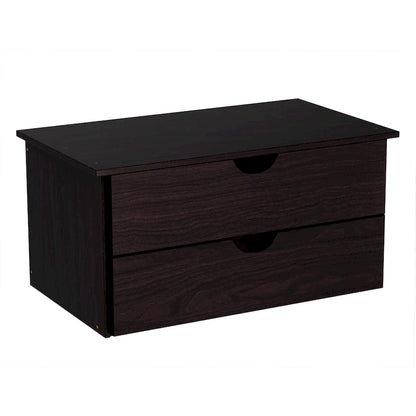 2-Drawer Internal Wardrobe Chest – White / Grey / Black / Java, Solid Pine, Single-Person Assembly
