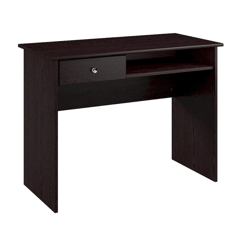 40" Writing Desk – White / Harvest Cherry / Espresso Oak / Heather Gray, Single