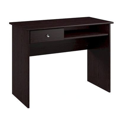 40" Writing Desk – White / Harvest Cherry / Espresso Oak / Heather Gray, Single