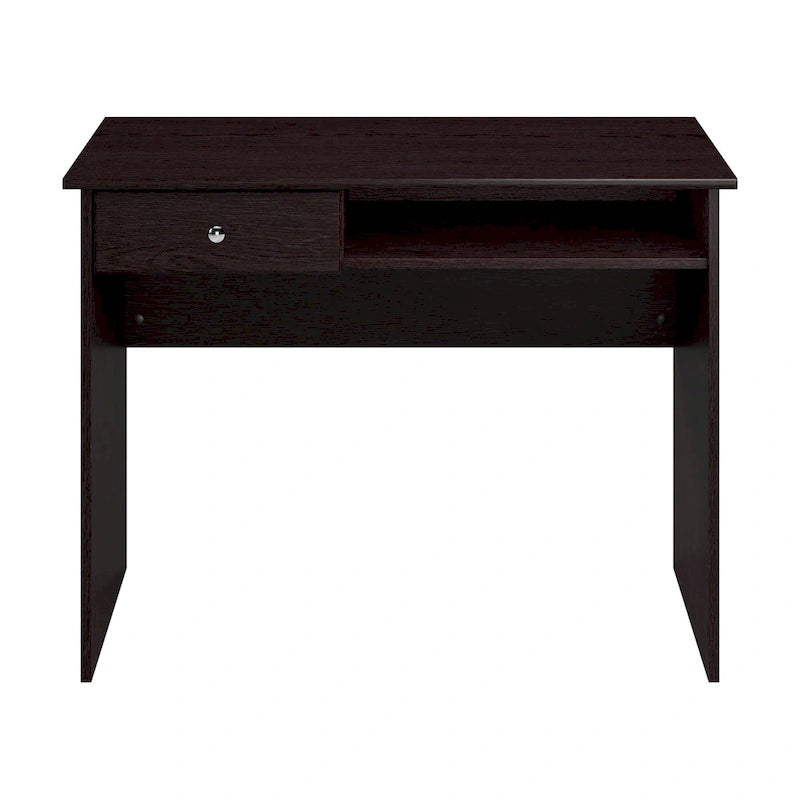 40" Writing Desk – White / Harvest Cherry / Espresso Oak / Heather Gray, Single