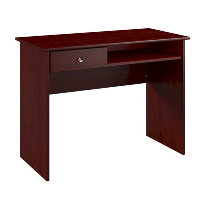 40" Writing Desk – White / Harvest Cherry / Espresso Oak / Heather Gray, Single