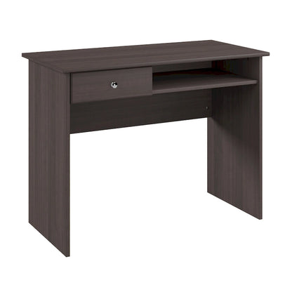 40" Writing Desk – White / Harvest Cherry / Espresso Oak / Heather Gray, Single