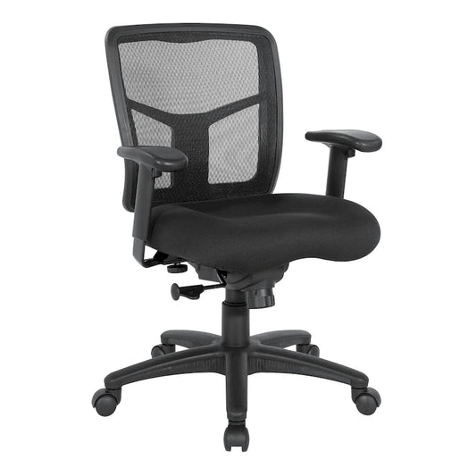 Mesh Back Office Chair with Height Adjustable Arms