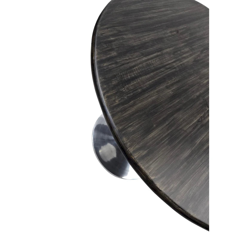 Carolina Living Alden Wood Top 40 Round Dining Table