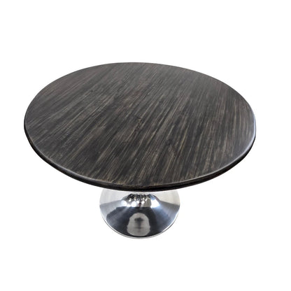 Carolina Living Alden Wood Top 40 Round Dining Table