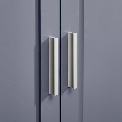 Tall and Wide Storage Cabinet with Doors for Bathroom/Office