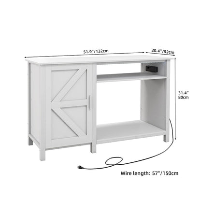 52 Wide Aquarium Stand for 55-75 Gallon Fish Tanks with RGB Light Strip