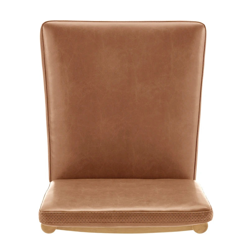 Melvin Faux Leather Dining Side Chair (Set of 2)