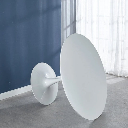 Round Dining Table with Pedestal Base