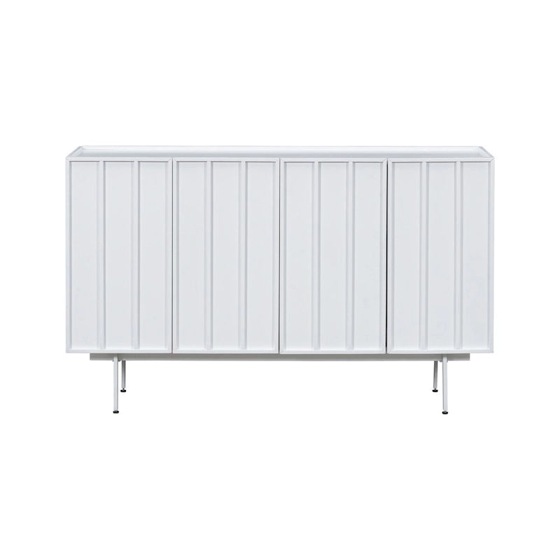 Sideboard Wooden Cabinet with 4 Doors Suitable for Living Rooms