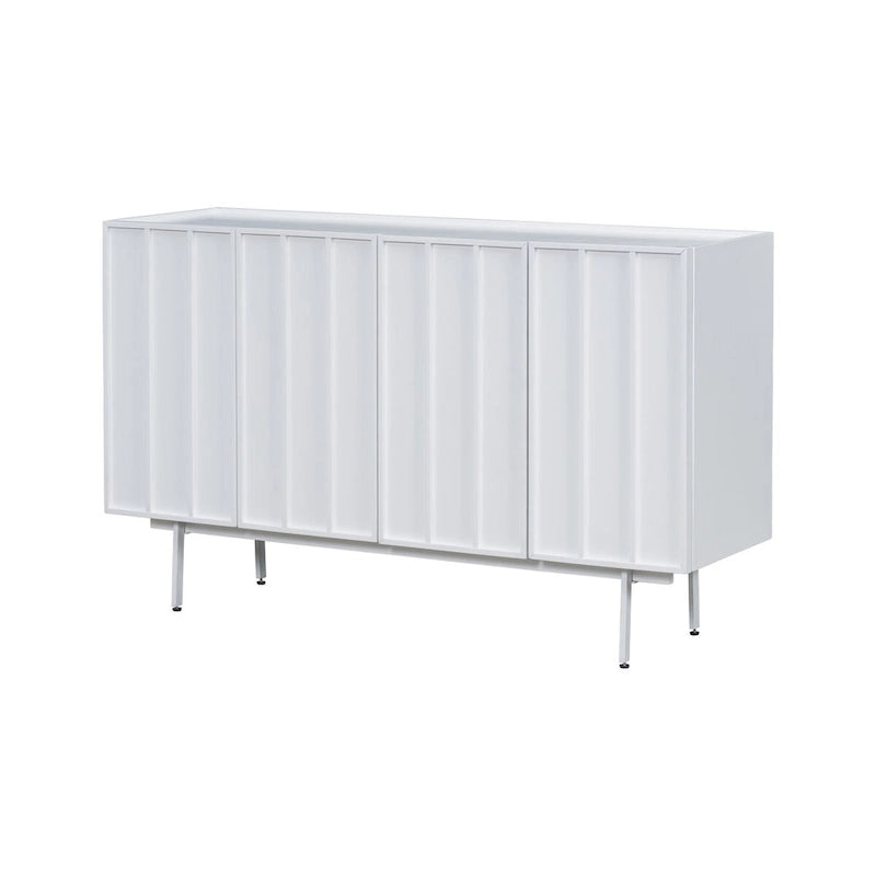 Sideboard Wooden Cabinet with 4 Doors Suitable for Living Rooms