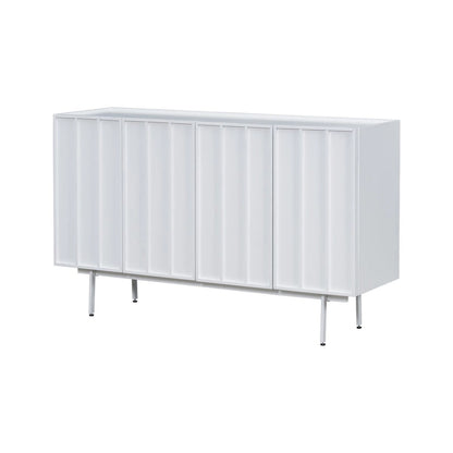 Sideboard Wooden Cabinet with 4 Doors Suitable for Living Rooms