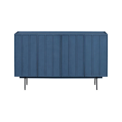 Sideboard Wooden Cabinet with 4 Doors Suitable for Living Rooms