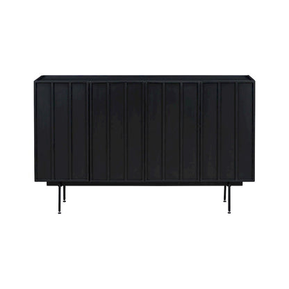 Sideboard Wooden Cabinet with 4 Doors Suitable for Living Rooms