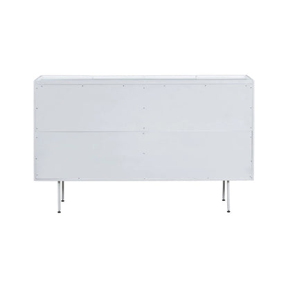 Sideboard Wooden Cabinet with 4 Doors Suitable for Living Rooms