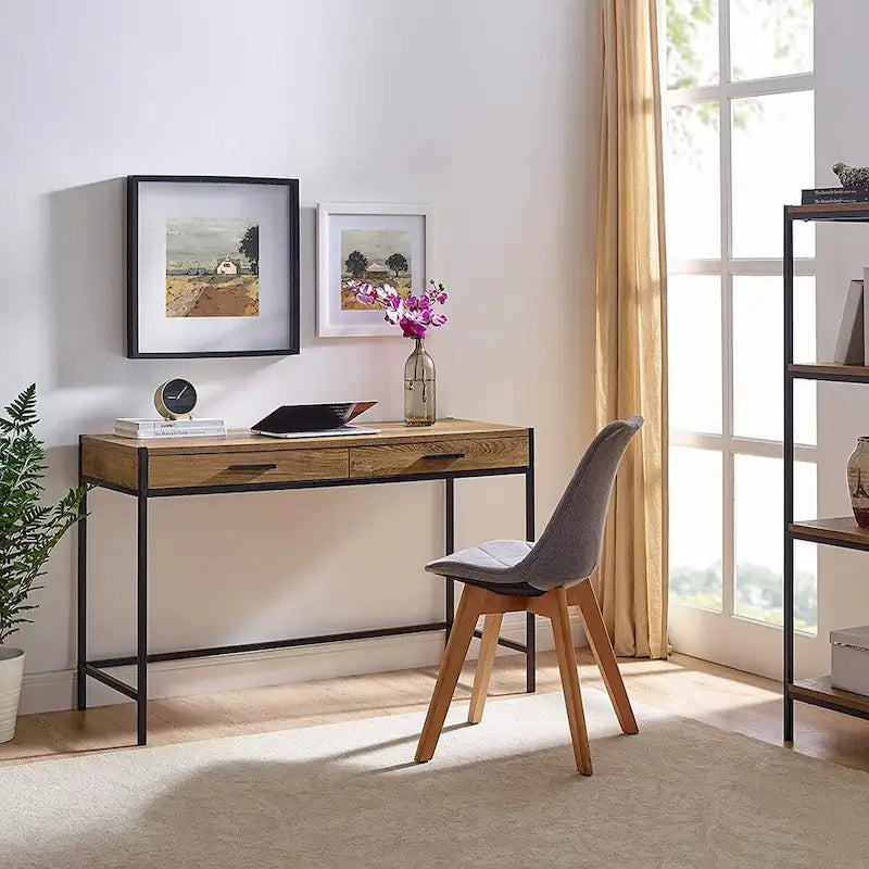 Caffoz Home Office 2-drawer Writing Desk