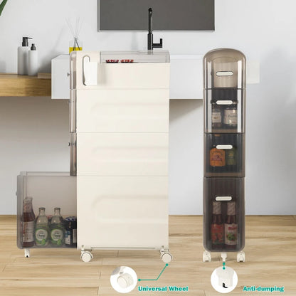 Toilet Paper Holder Storage Cabinet Beside Toilet Storage for Small Bathroom